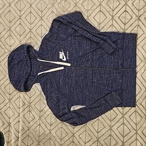 Nike Vintage Gym Full Zip Hoodie Sz M